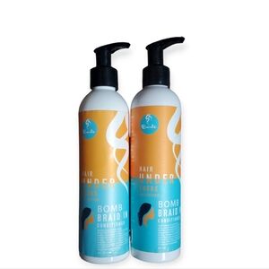 (2) Curls Hair Under There Collection Bomb Braid in Conditioner 8oz